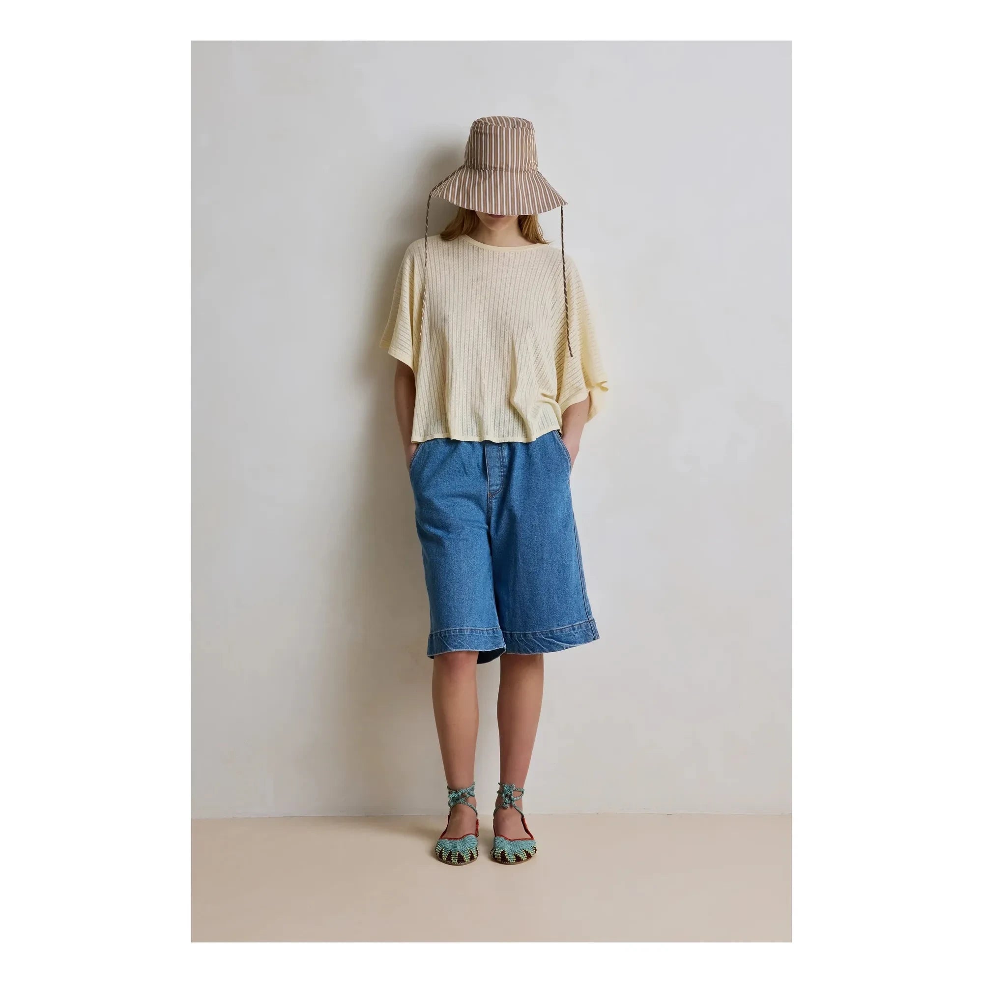 Hod - Coralie Baumwoll-T-Shirt | Creme