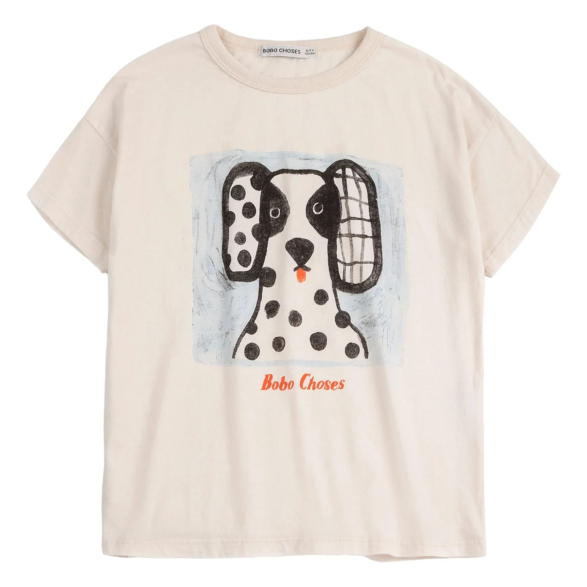 Bobo Choses - Dalmaçyalı organik pamuklu T-shirt | Ekru
