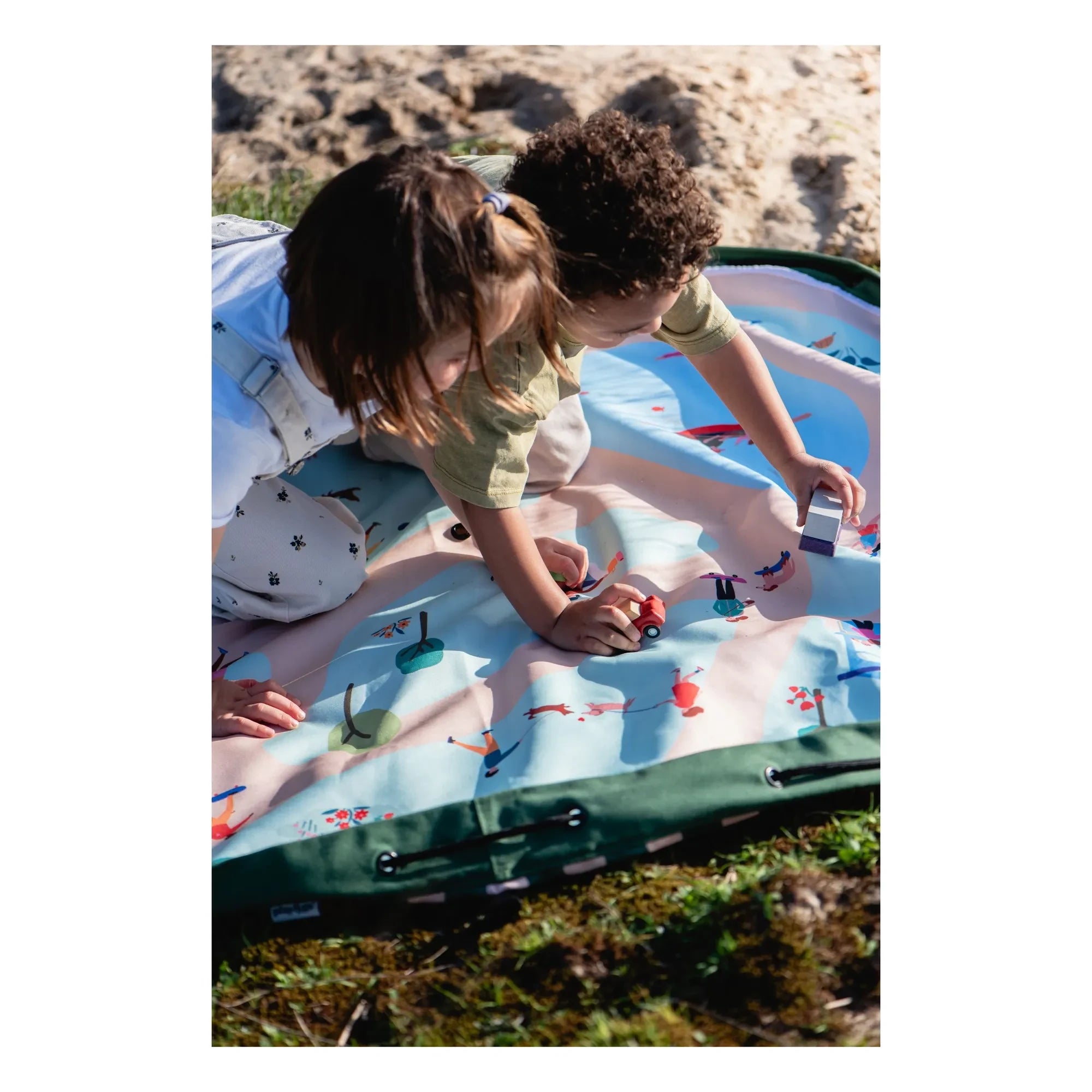 Play and Go - Tasche / Noomad Outdoor-Spielmatte - Park | Grün