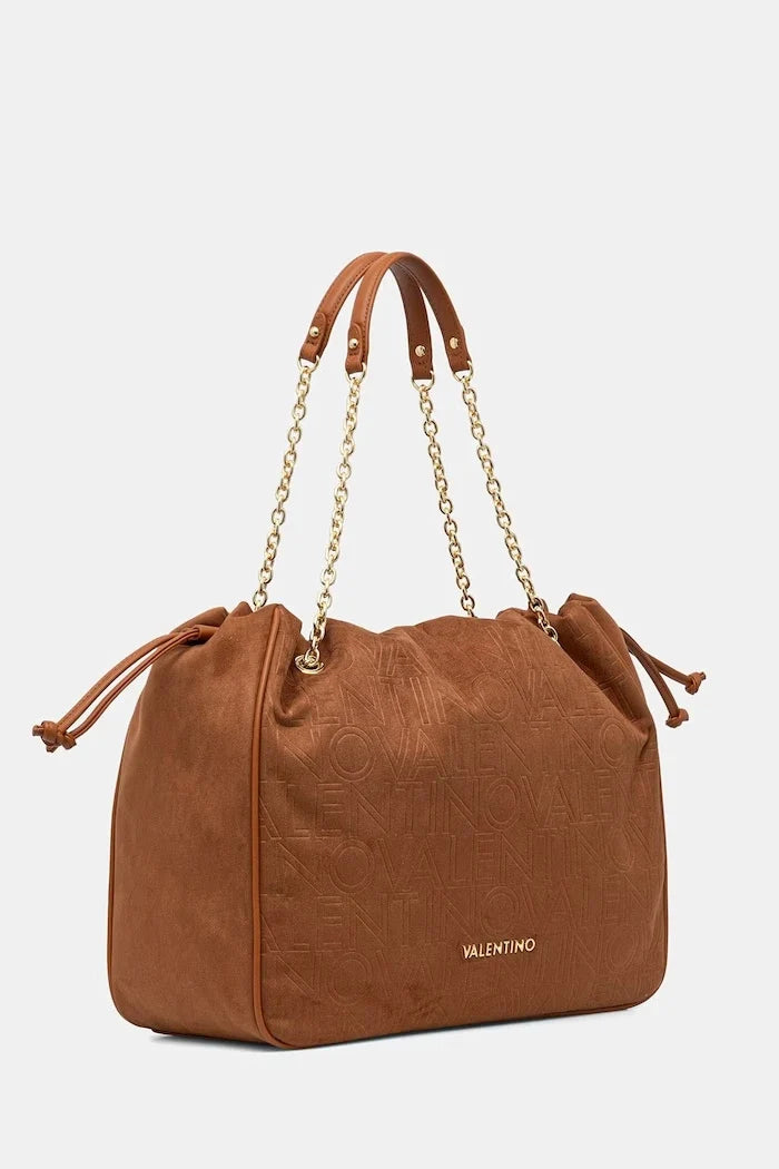 Valentino Bags Kadın Süet Görünümlü Alışveriş Çantası MAXI