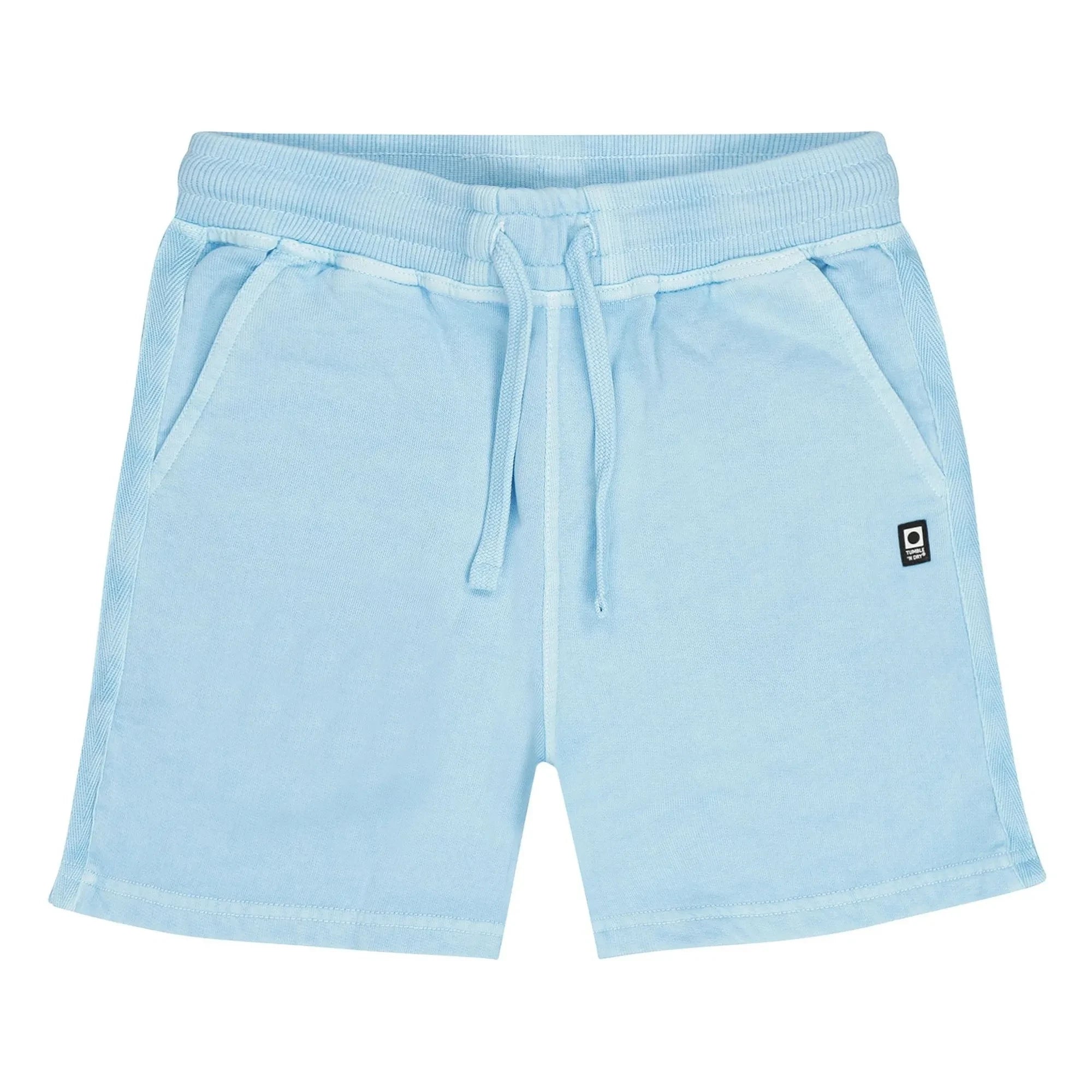 Tumble N'Dry – Big Wave Bio-Baumwoll-Jogger-Shorts | Hellblau