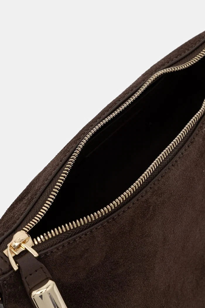 Furla kadın süet crossbody çanta