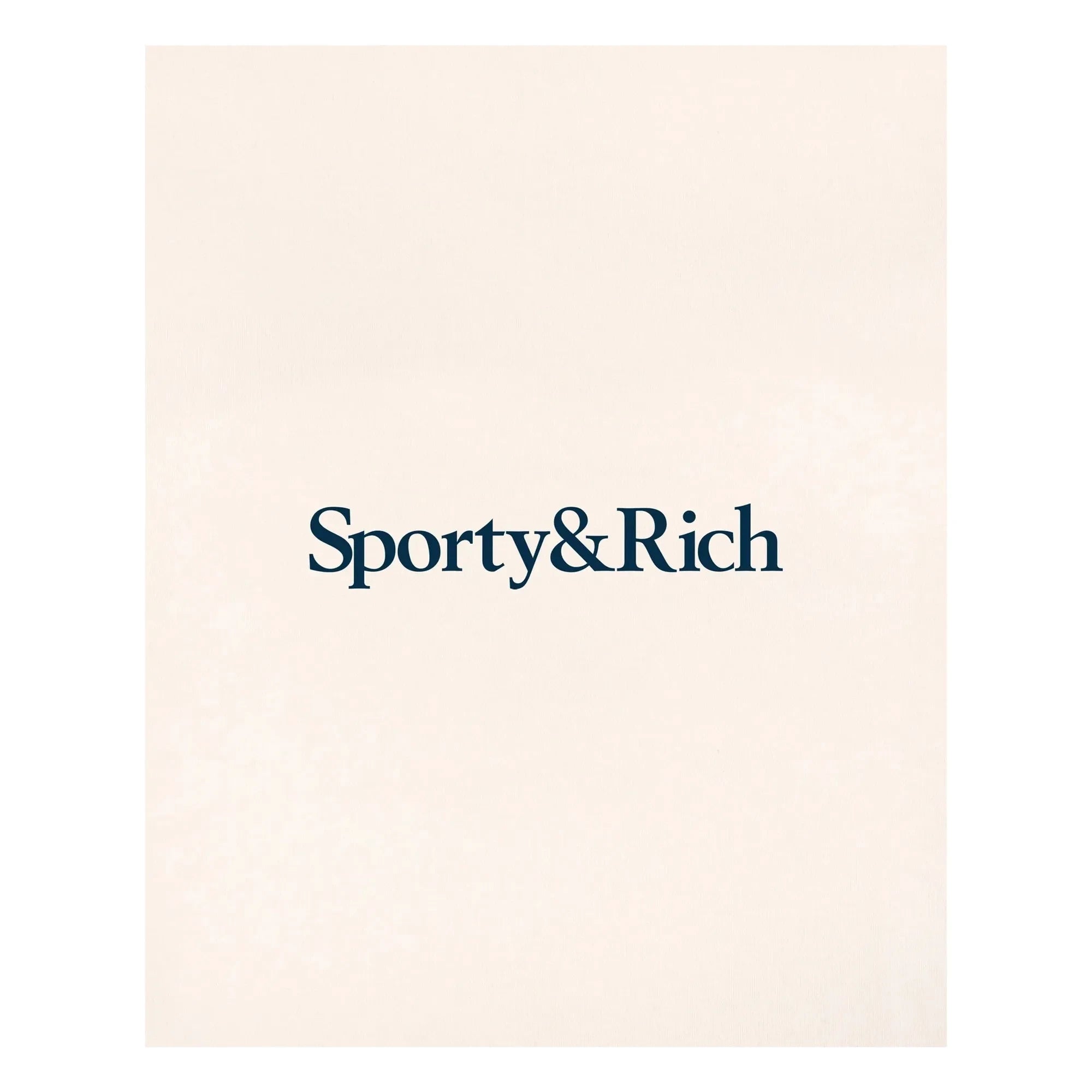 Sporty & Rich – Jogger Serif Logo | Creme
