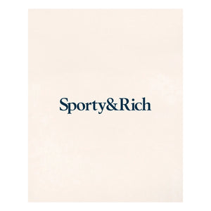 Sporty & Rich – Jogger Serif Logo | Creme