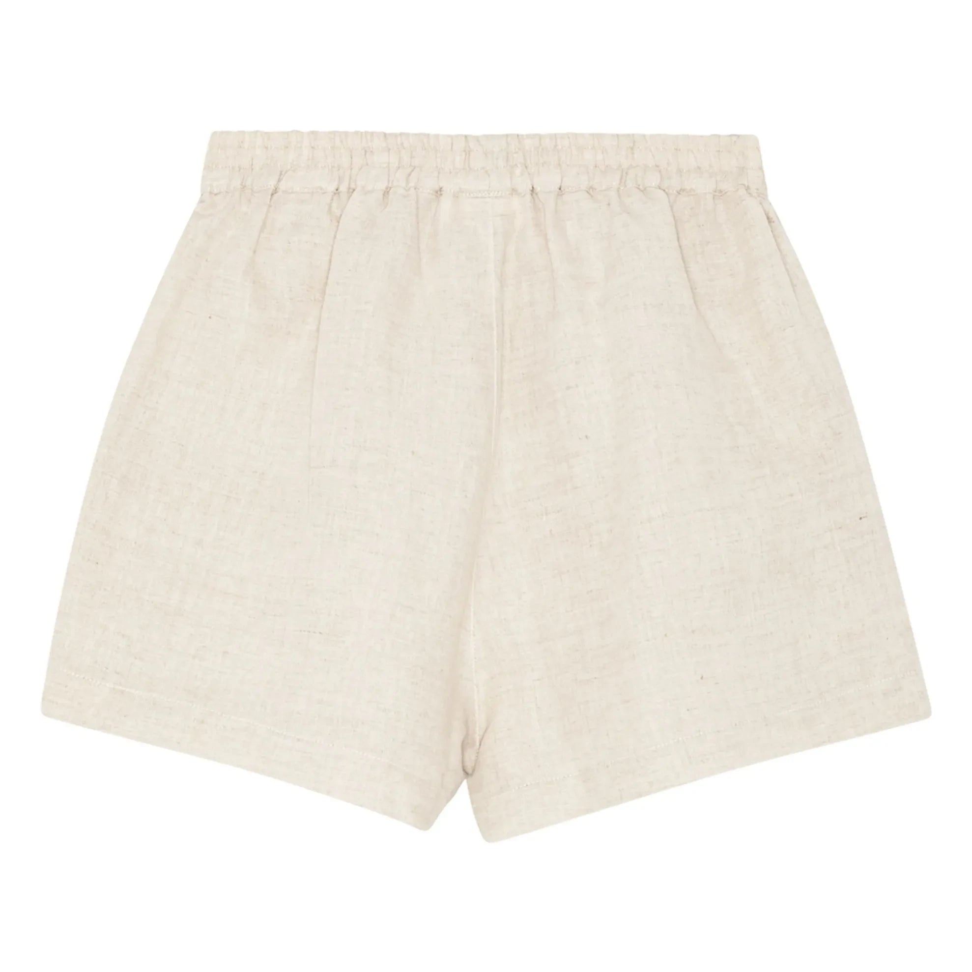 brunobruno nation - Theo Shorts Leinen und Bio-Baumwolle | Beige