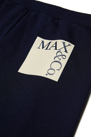 Max&Co. Çocuklar için geniş paça pamuk pantolon MAXP42F TROUSERS