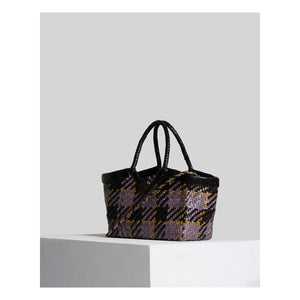 Vipera - Monet Madras Ledertasche | Blau