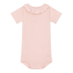 Petit Bateau - Body Maggie Ruffled | Pink