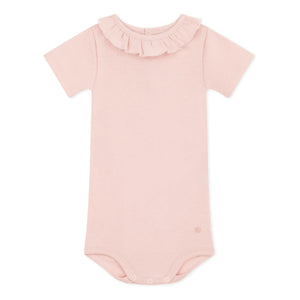 Petit Bateau - Body Maggie Ruffled | Pink