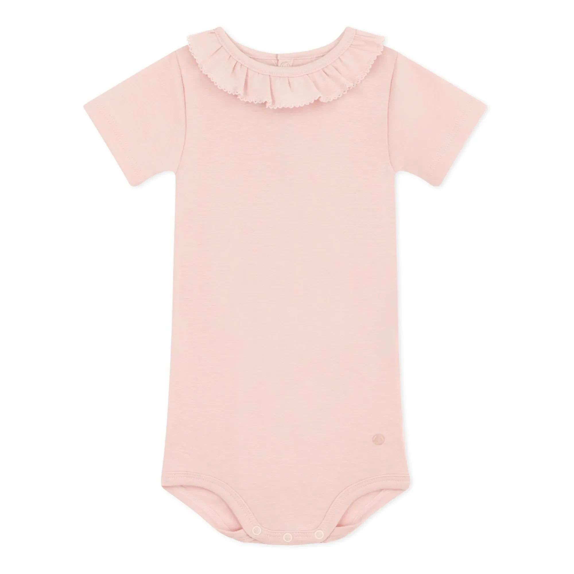 Petit Bateau - Body Maggie Volanlı | Pembe
