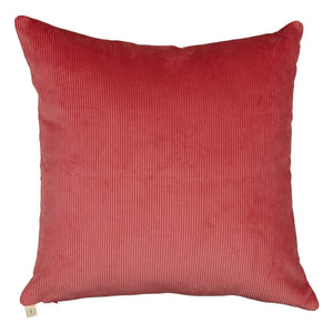 The Socialite Family - Carino Samt-Kord-Quadrat-Kissen | Pink