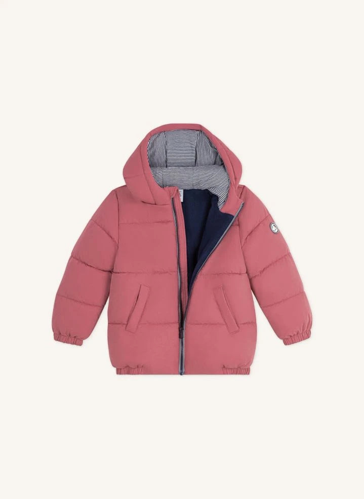 Petit Bateau - Gerade geschnittene Steppjacke | Rosa
