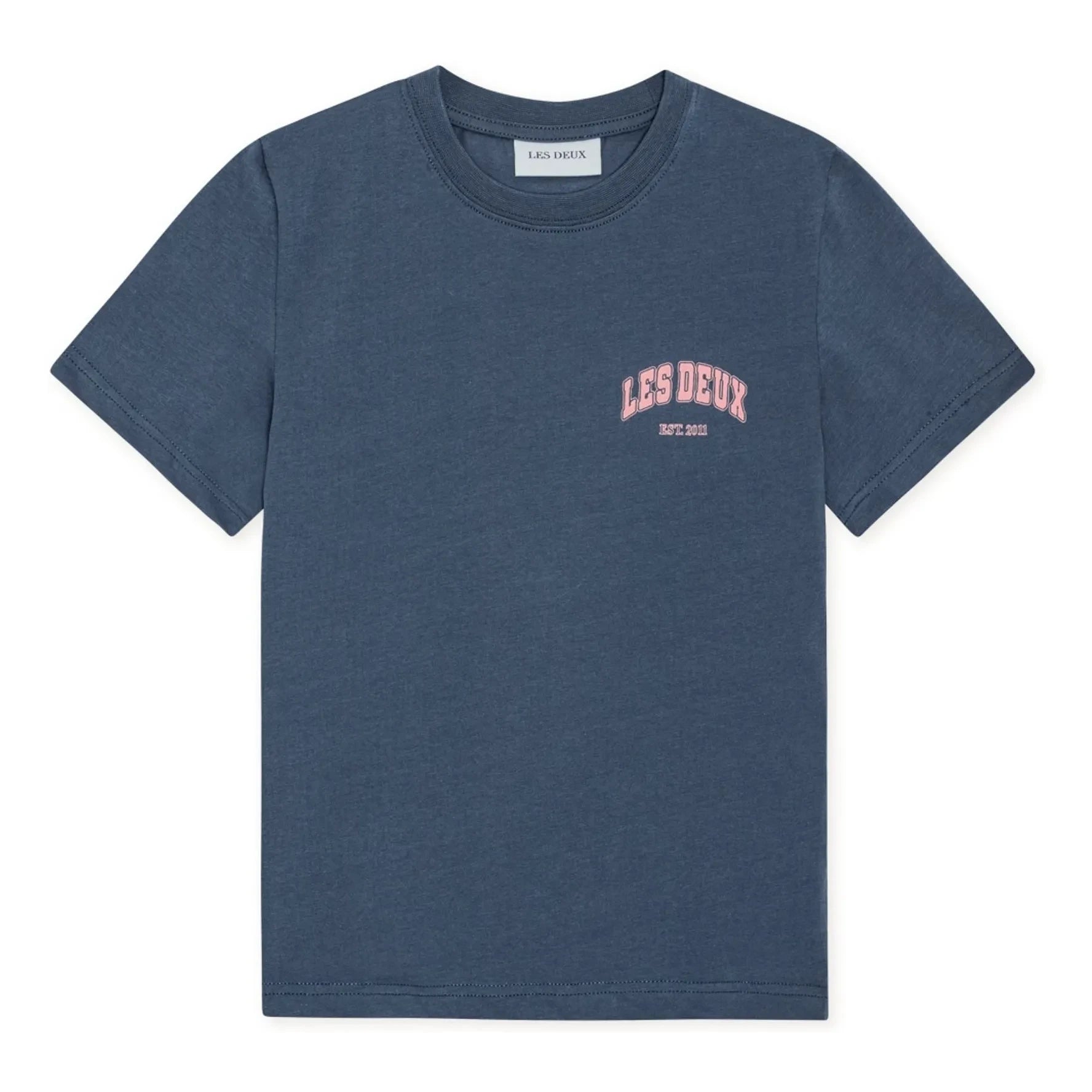 Les Deux - Hoop Bio-Baumwoll-T-Shirt | Blau
