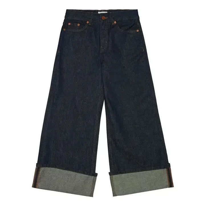 Finger in the nose - Jean Large Blaze | Denim Brüt