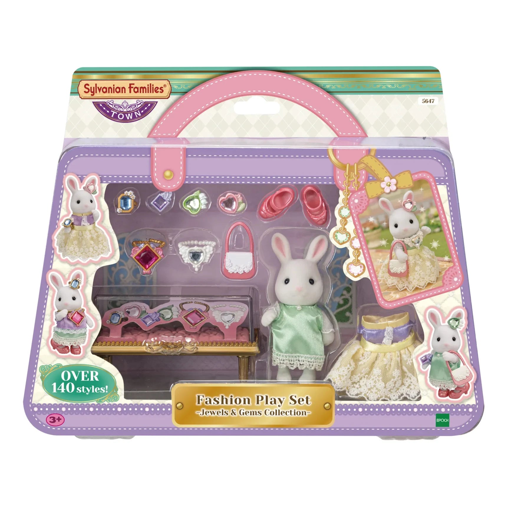 Sylvanian Families - Schwester Kaninchen und Modekoffer