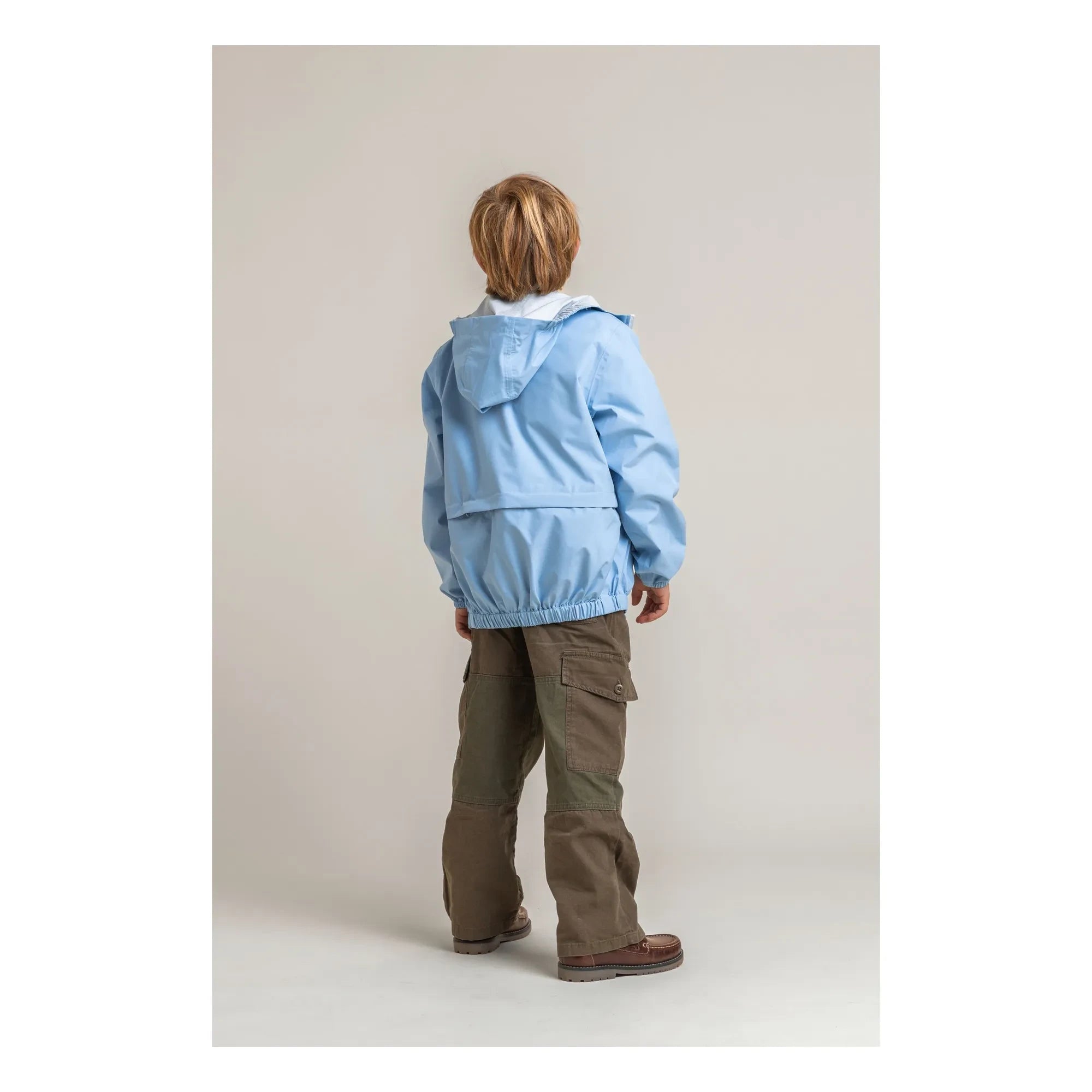 Flotte - Bastille Waterproof Windbreaker Recycled Fiber | Light Blue