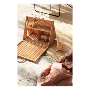 Ferm Living Kids - Örgü Rattan Ev