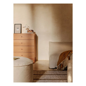 Ferm Living - Pouf Aun | Krem