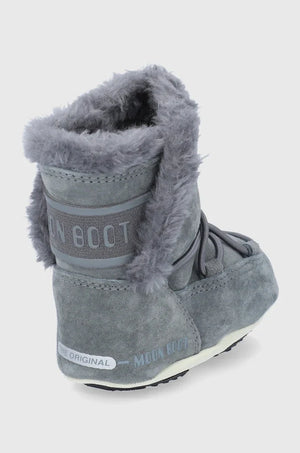 Moon Boot Çocuk Süet Kar Botları