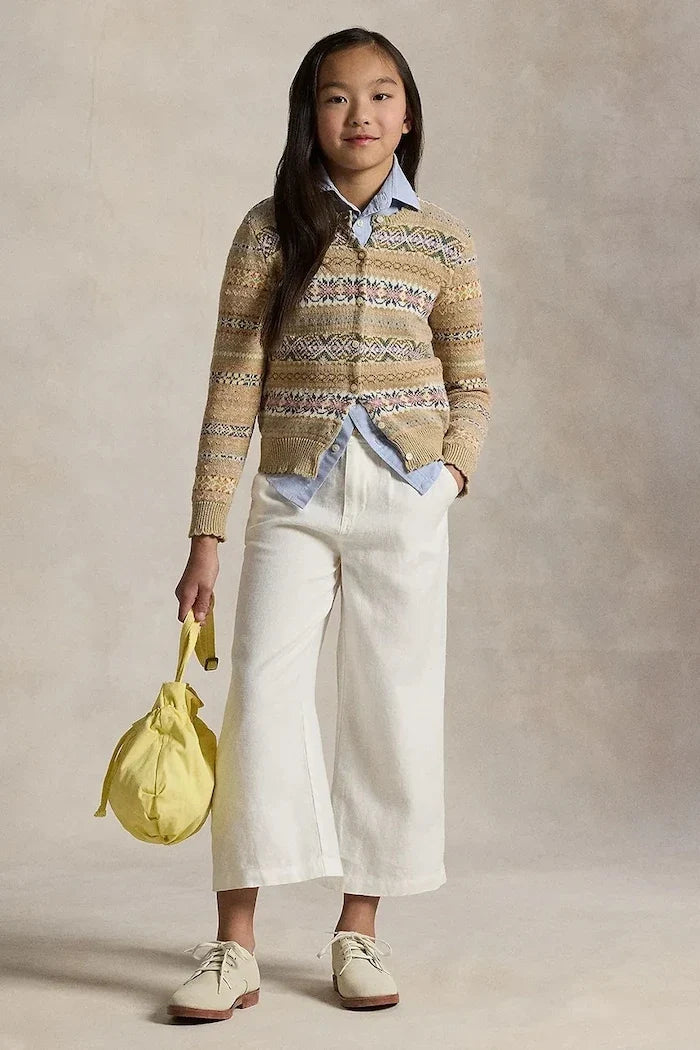 Çocuklar için keten pantolon Polo Ralph Lauren