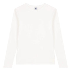 Petit Bateau - The Iconic Long Sleeve T-Shirt - Women's Collection | White