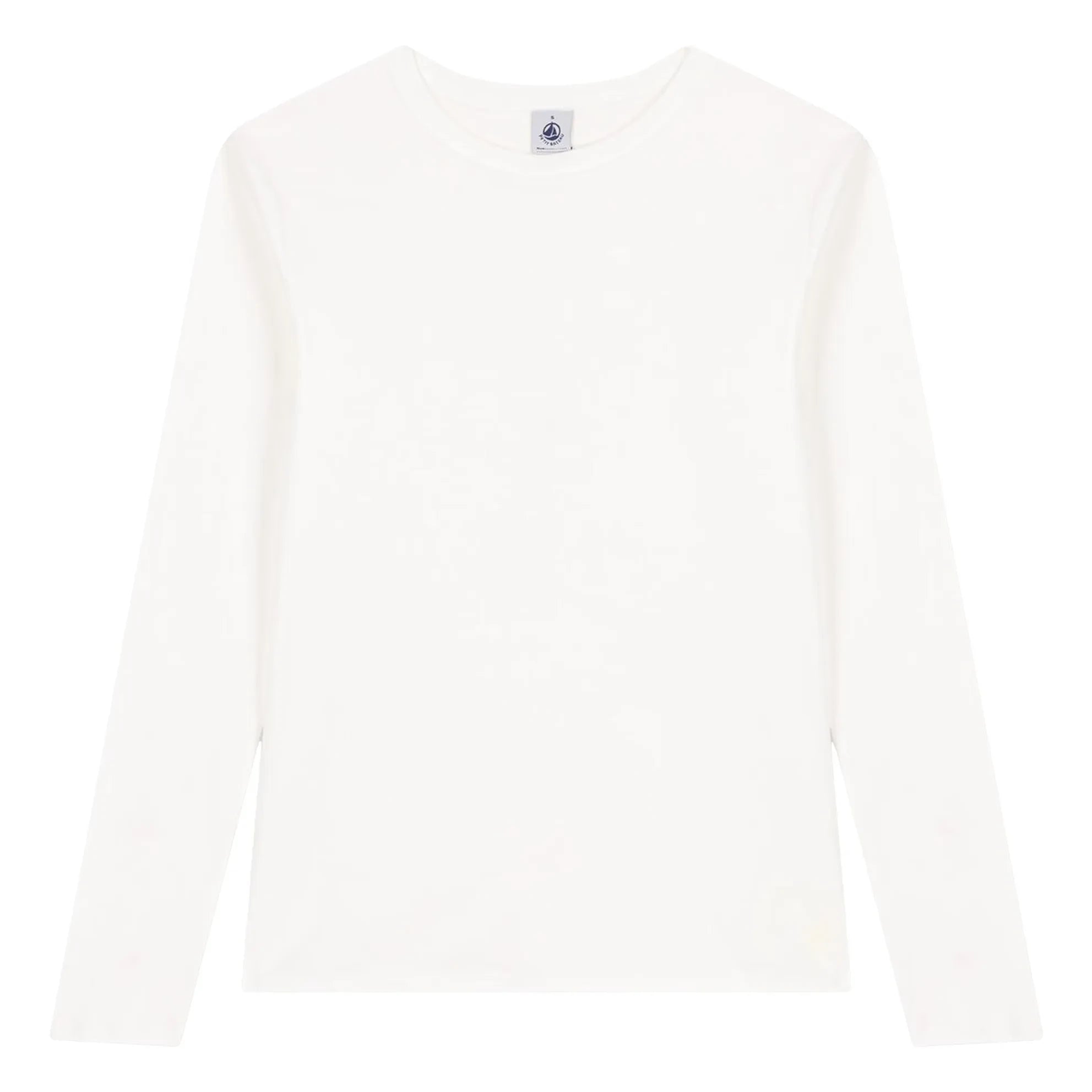 Petit Bateau - The Iconic Long Sleeve T-Shirt - Women's Collection | White