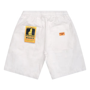 Service Works - Canvas Chef Organic Cotton Shorts | Ecru