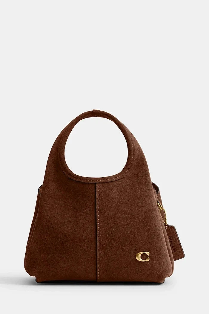 Coach kadın crossbody süet çanta Suede Lana Shoulder Bag 19