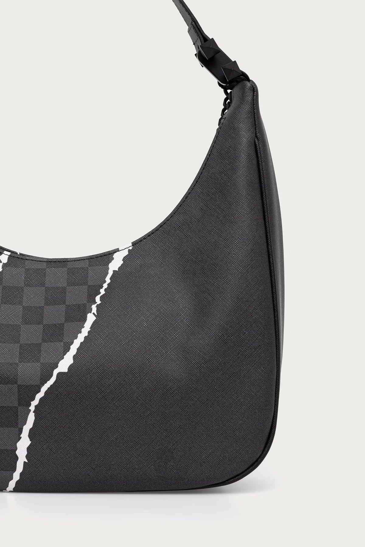 Sprayground - Graue Kunstleder Damen Umhängetasche 910B9353NSZ