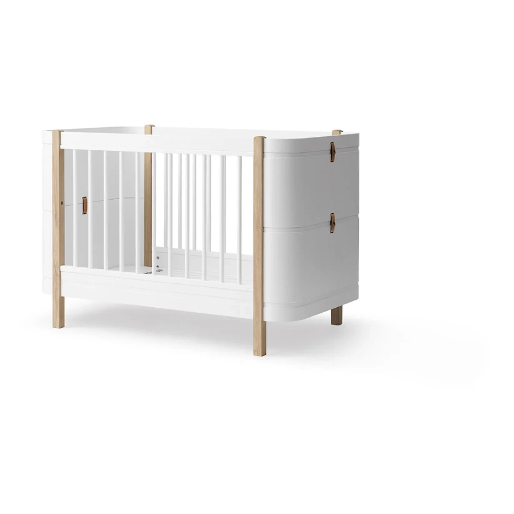 Oliver Furniture - Oak Ahşap Mini+ beşik yatağı, junior kit hariç