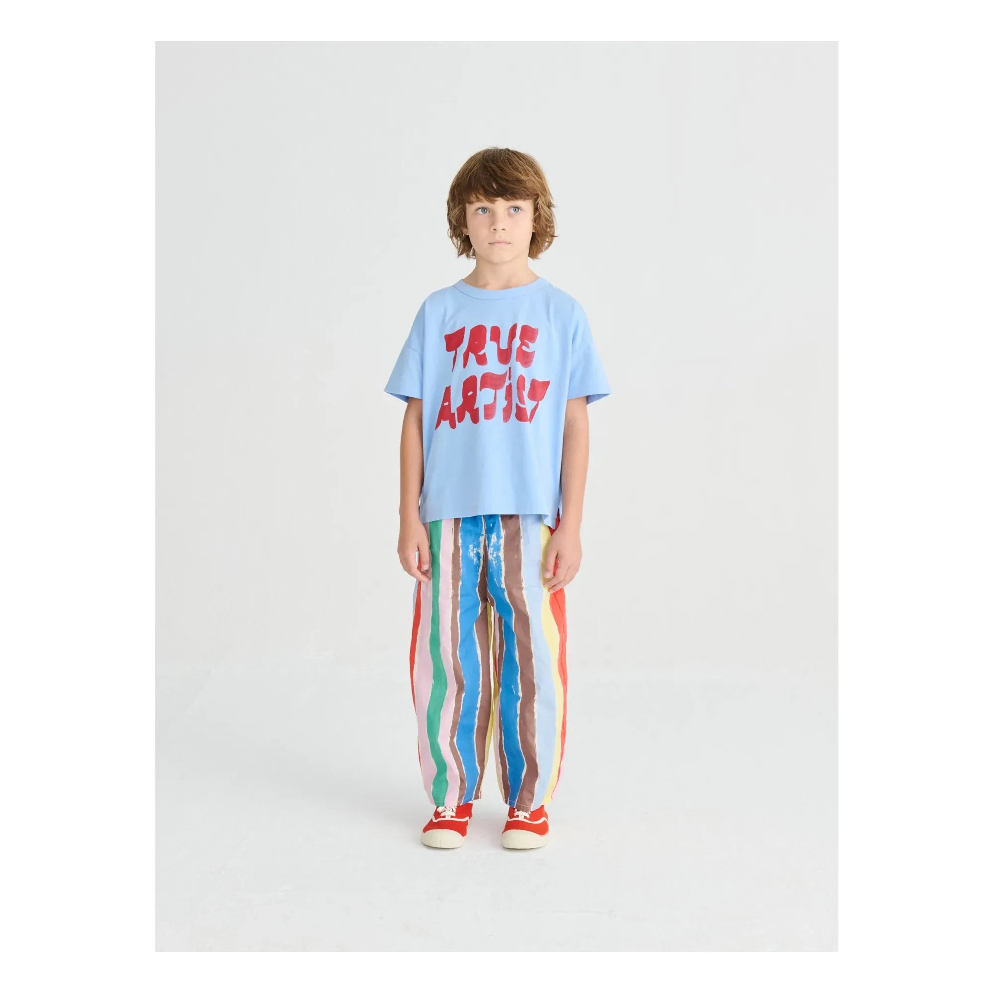 True Artist - T-shirt N°1 True Artist Organik pamuk | Açık mavi