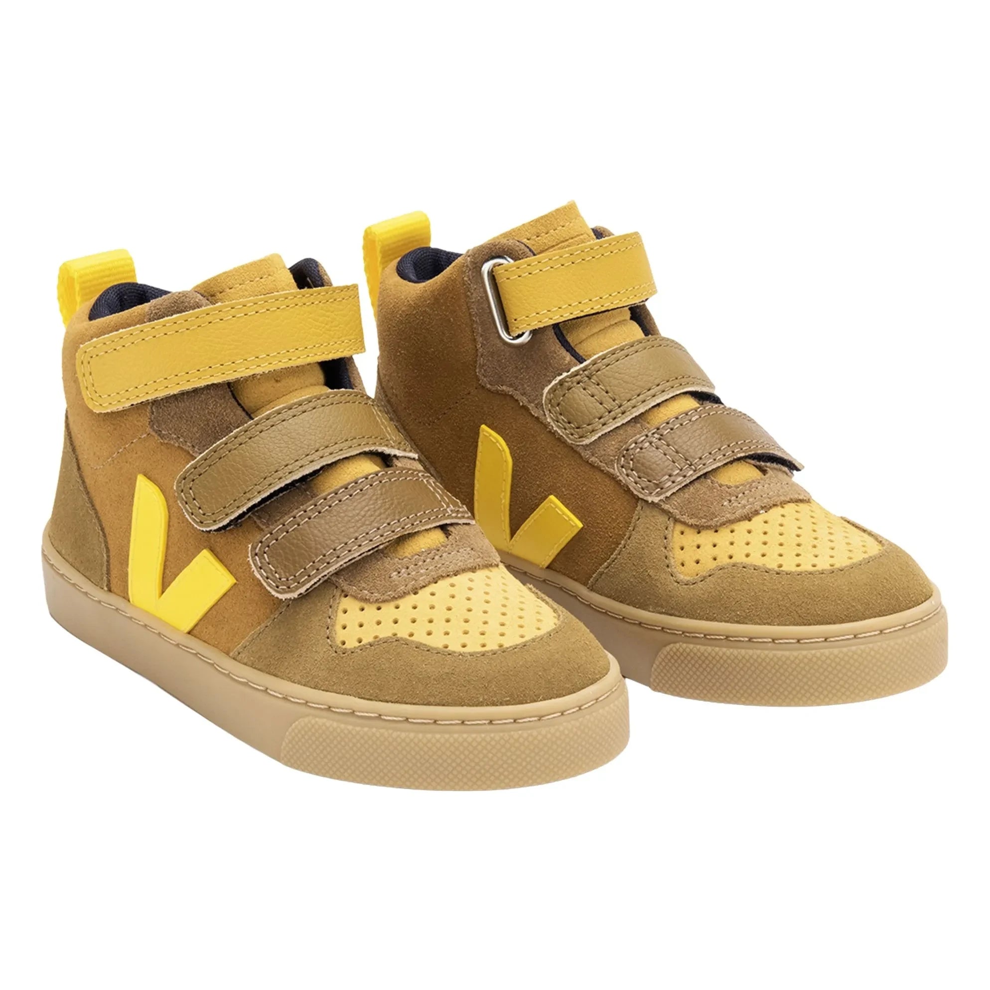 Veja - V-10 Mittel Wildleder Kratzer Sneaker | Kamel