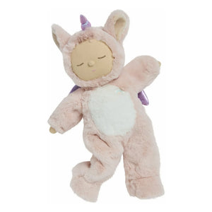 Olli Ella - Cozy Dinkum Unicorn Plush Toy | Pink