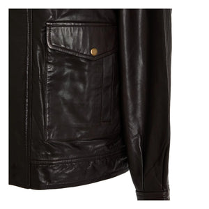 BELLEPIECE - Edgar Lederjacke | Braun