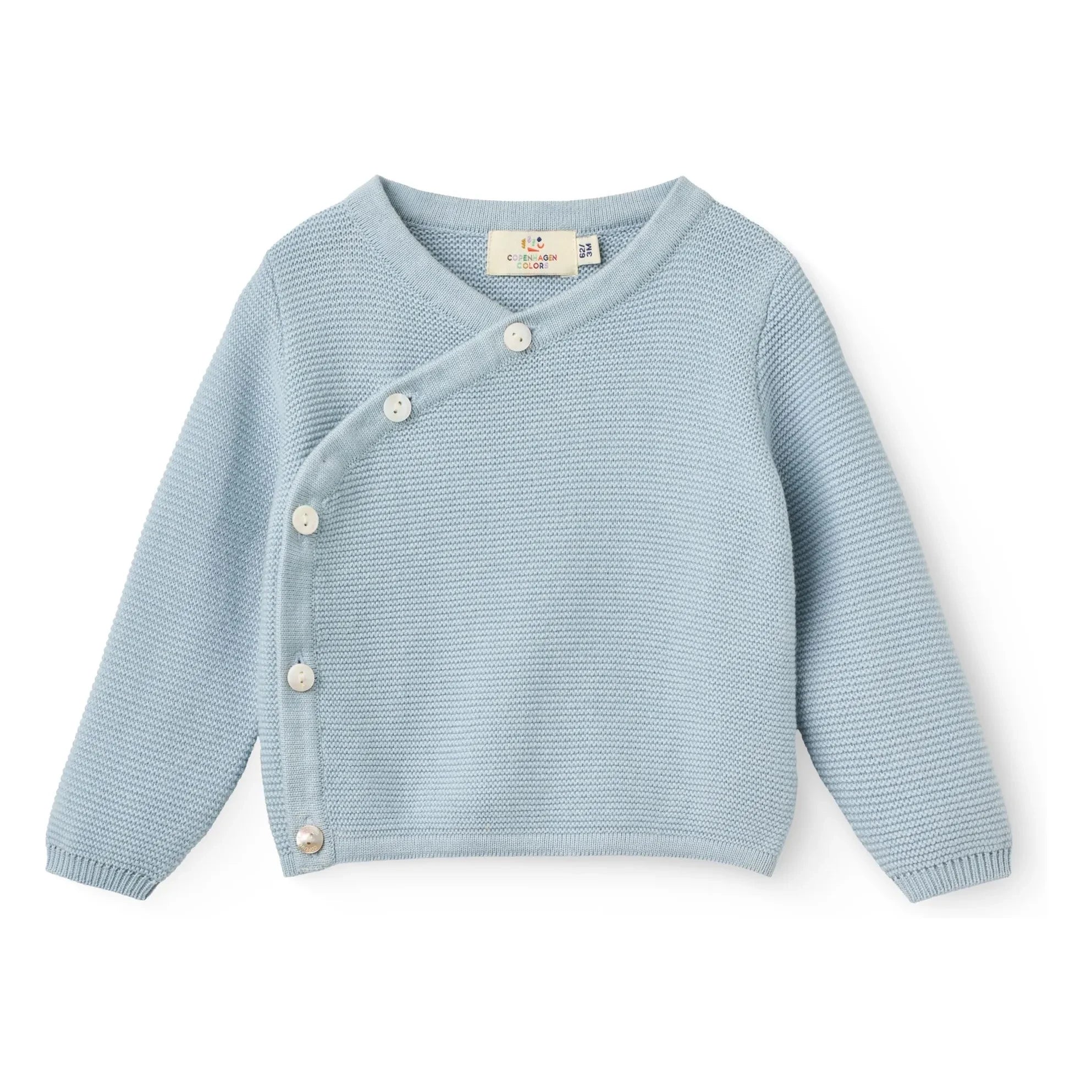 Copenhagen Colors - Wickeljacke aus Bio-Baumwolle | Hellblau