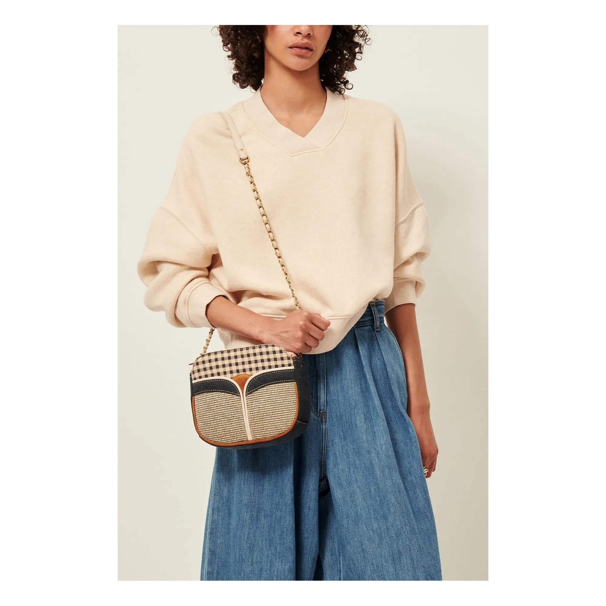 Sessùn - Vechill Pamuk Sweatshirt | Krem