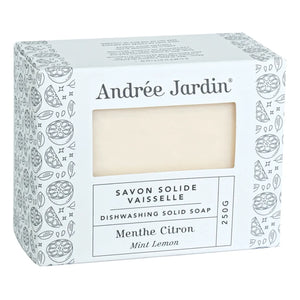 Andrée Jardin - Festes Spülmittel - Minze Zitrone | Weiß