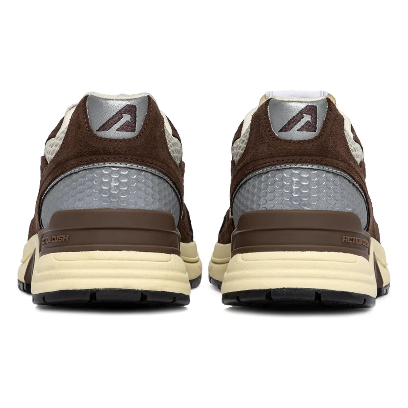 Autry - Hyperway Low-Top-Sneaker aus zweifarbigem Wildleder | Braun