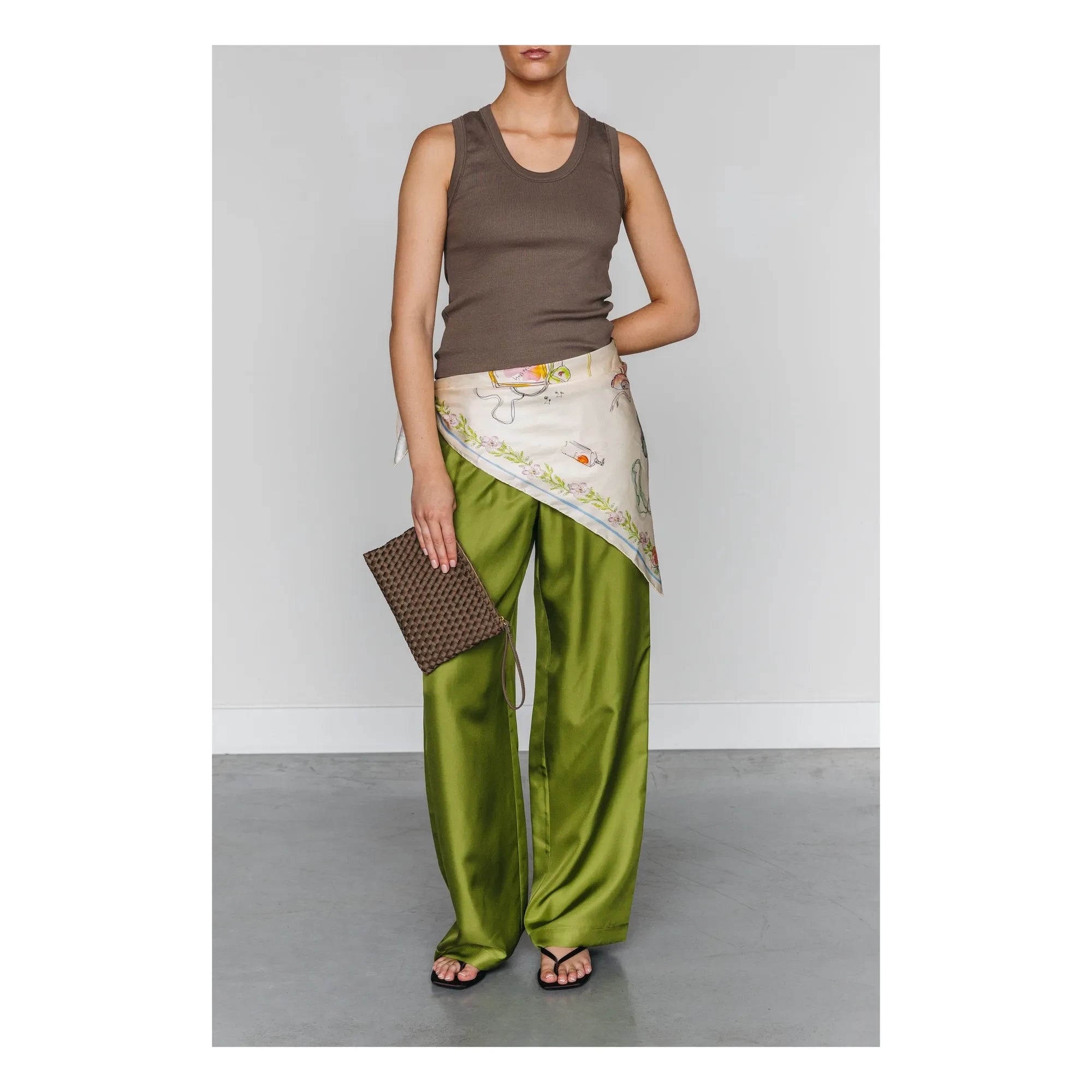 Marrea - Marrea Clutch-Tasche | Braun