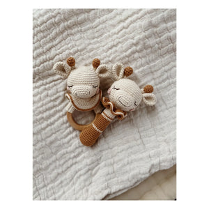 Patti Oslo - Goldie Giraffen-Beißring | Creme