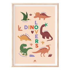 Ma petite vie - Dinosaurier Lernposter