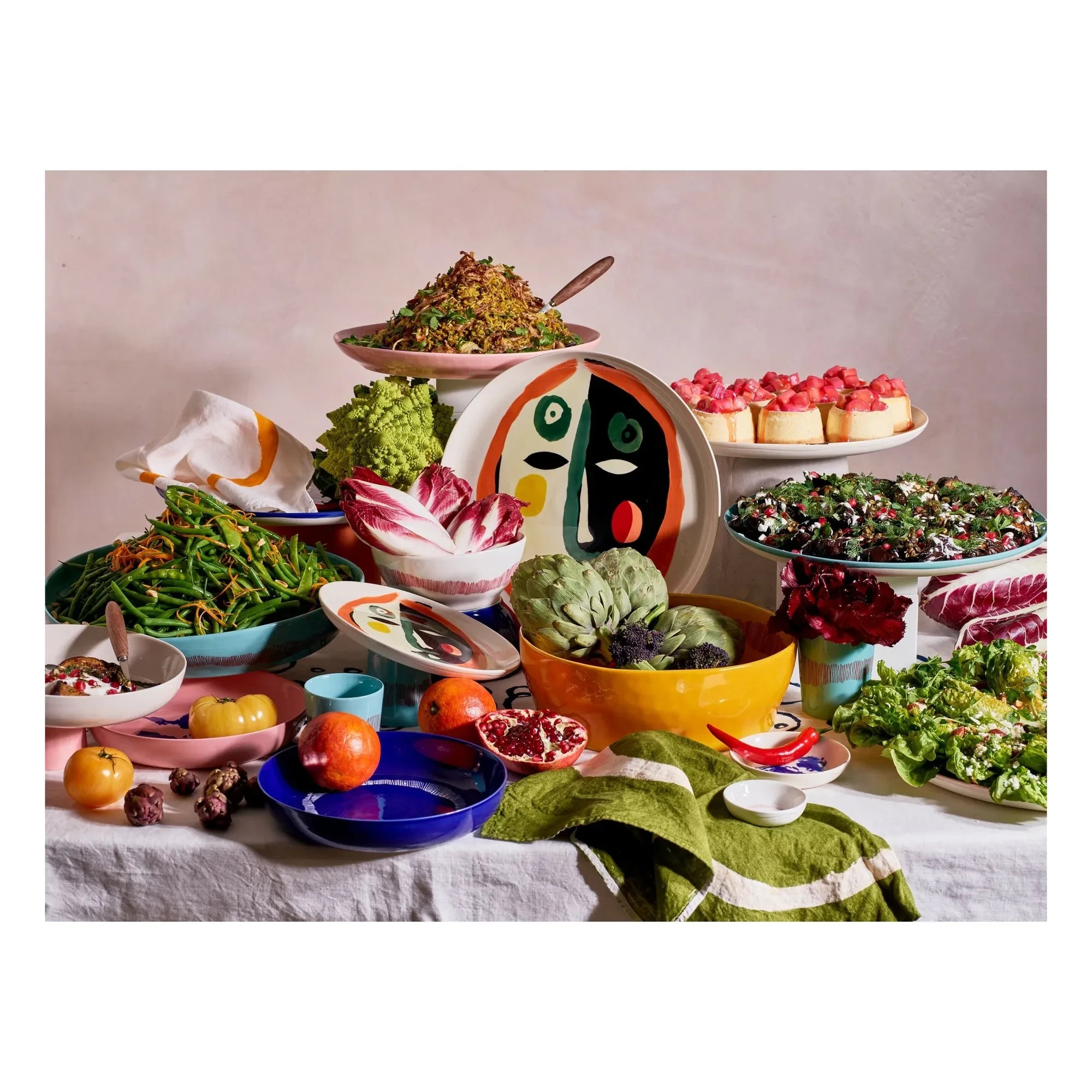 Serax - Feast tabakları, Ottolenghi - 2'li Set