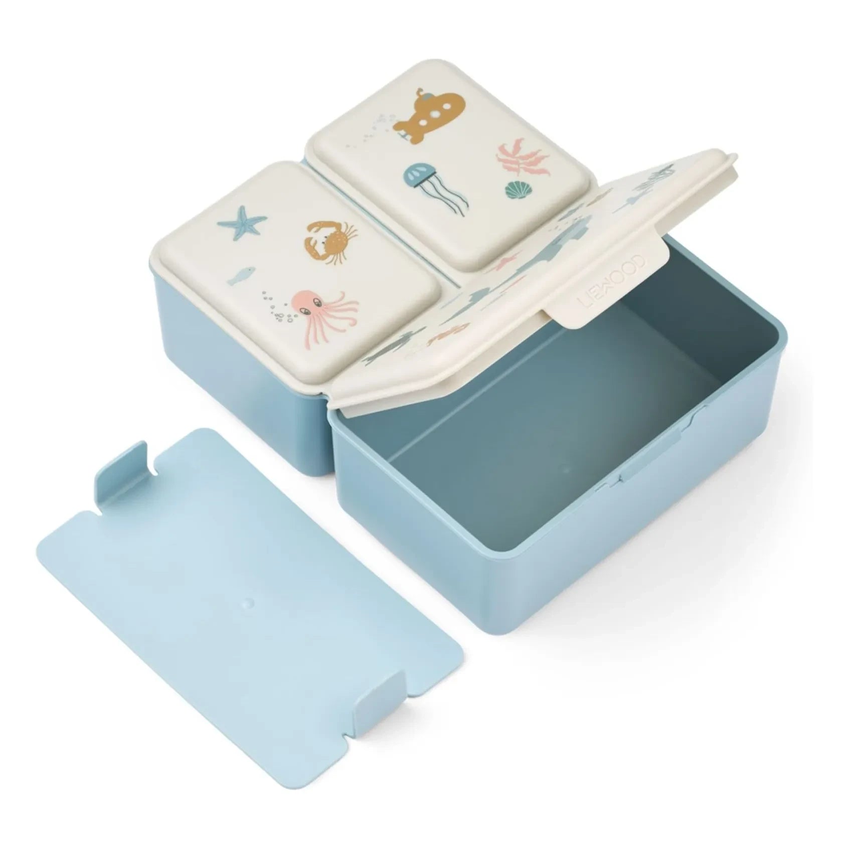 Liewood - Driss Lunchbox | Marine Life / Sand