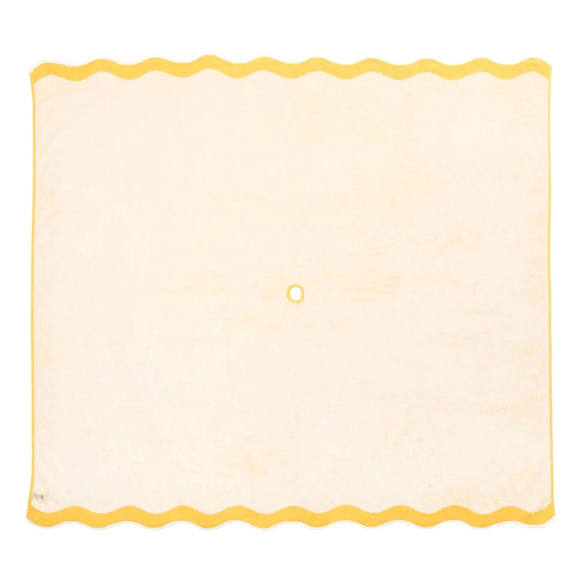 Business & Pleasure Co. - Perforated beach towel | Yellow