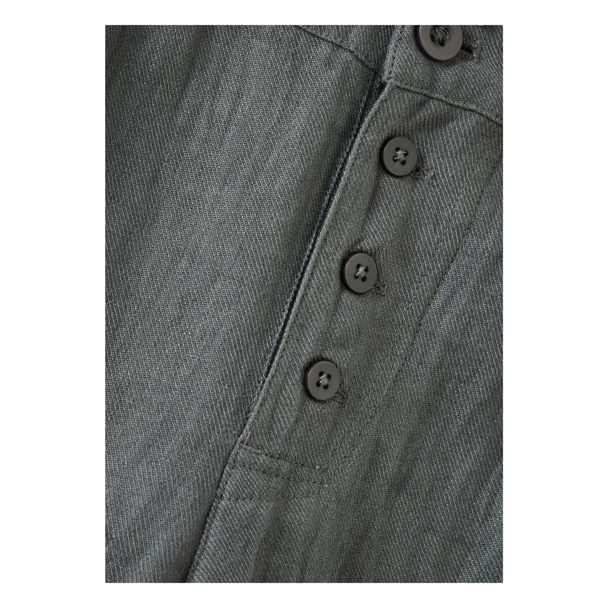 Caramel - Sullivan Keten Pantolon | Koyu Gri