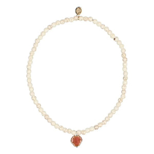 Búho - Shell necklace | Candy pink