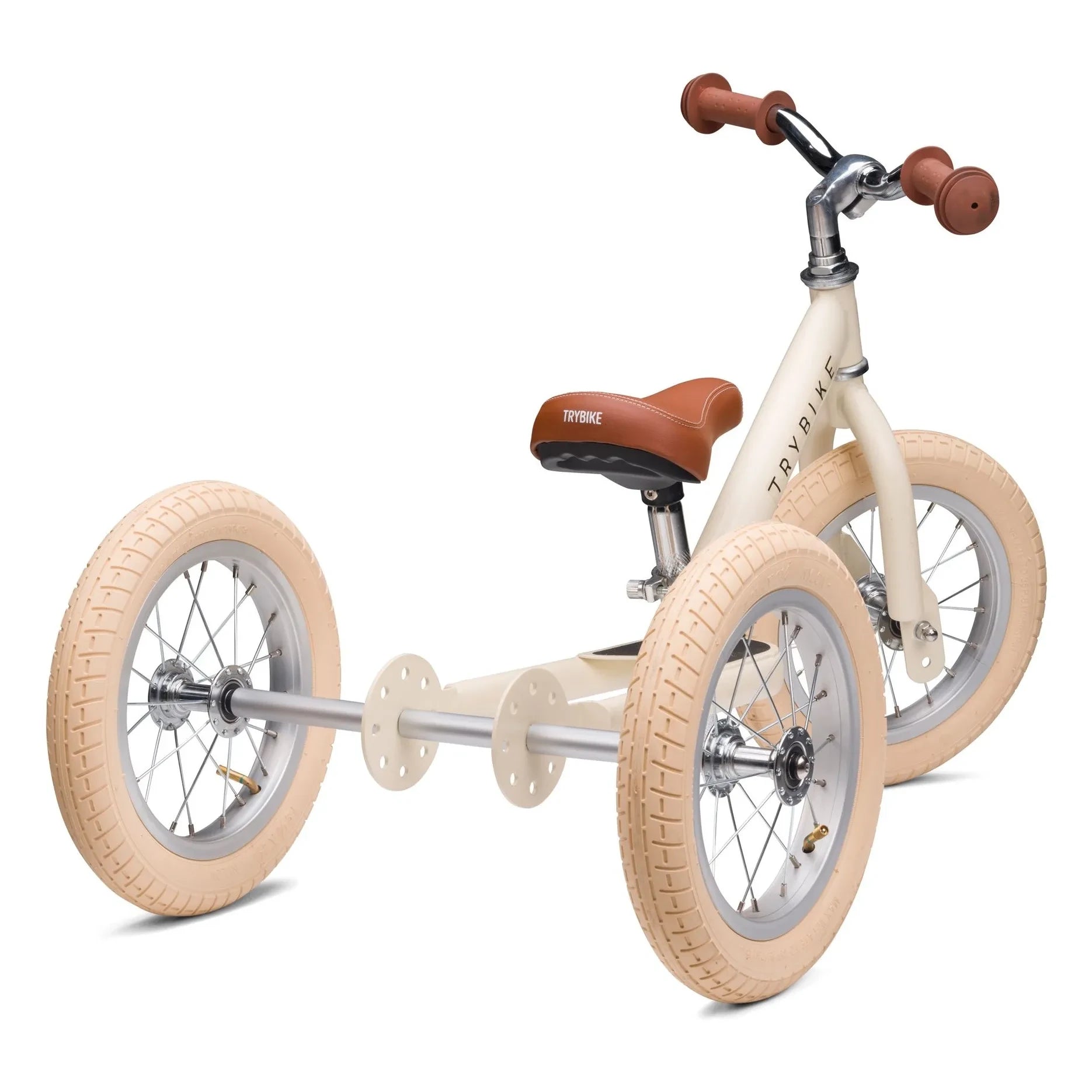 Trybike - Denge Bisikleti - Üç Tekerlekli Bisiklet | Krem
