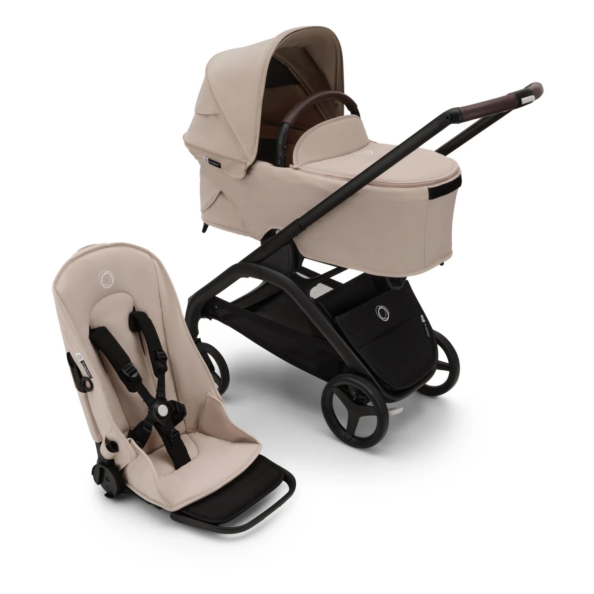 Bugaboo - Bugaboo Dragonfly Şehir Bebek Arabası 2. yaş | Taupe kahverengi