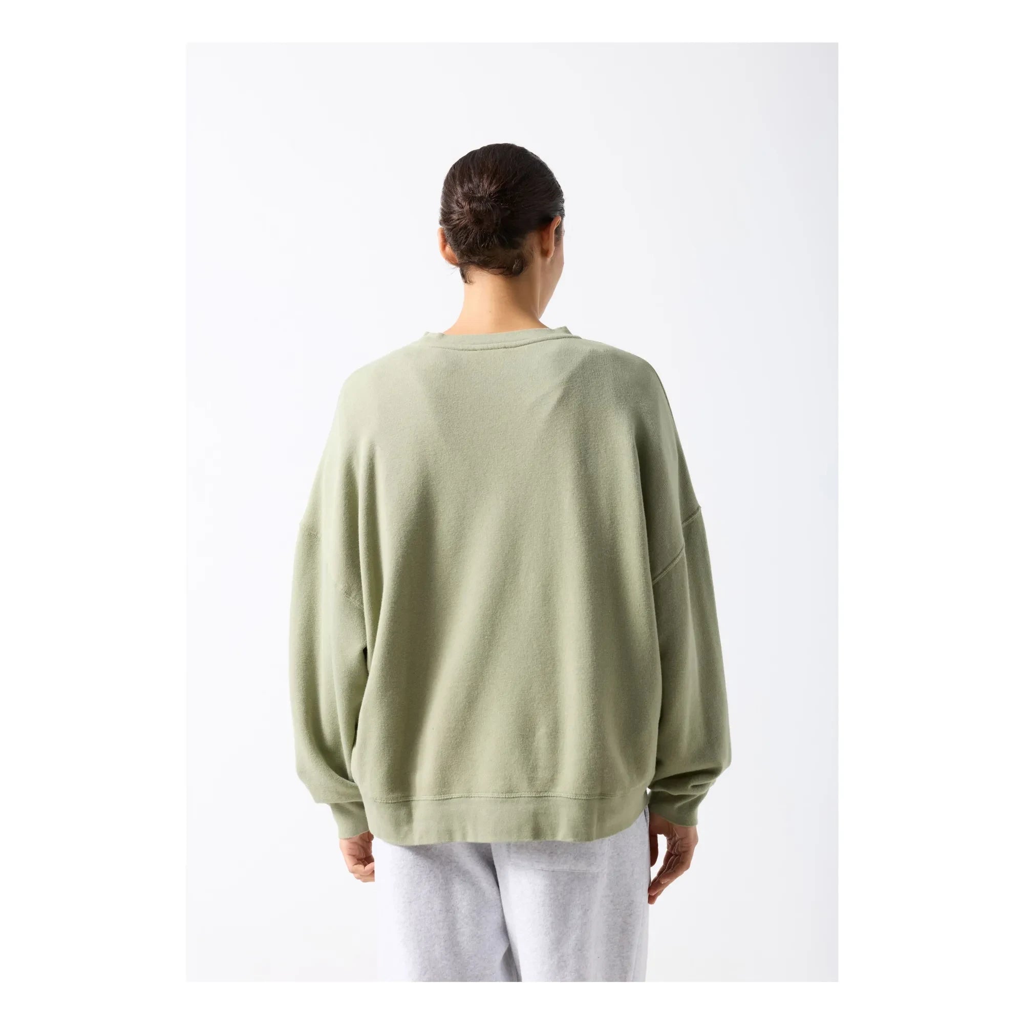 American Vintage - Atubay Cotton Sweatshirt | Khaki