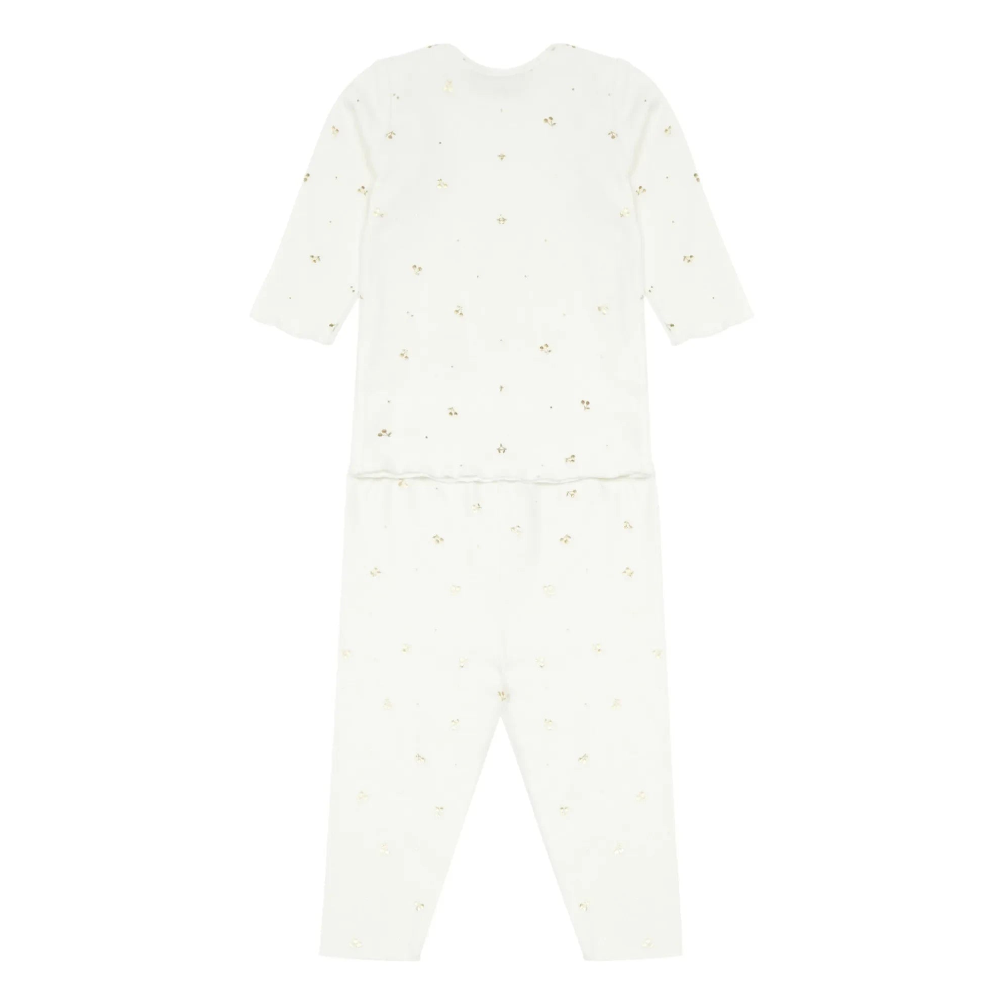Bonpoint - Kirsch-T-Shirt + Leggings | Gold